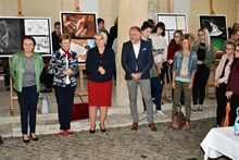 Zahájení výstavy výtvarných prací žáků SPgŠ Boskovice na zámku