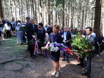 Vzpomínkové setkání na počest romských obětí za druhé světové války v táboře v Hodoníně u Kunštátu 20. 8. 2019 (1)