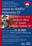Zájezd do Senátu na Konferenci - Duchovní odkaz J.E. Tomáše kardinála Špidlíka SJ