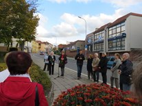 Vzpomínkové setkání u památníku Otakara Kubína 16. 10. 2019 Boskovice (1)