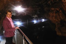 Poutní mše v Císařské jeskyni u Ostrova u Macochy 25. 10. 2019
