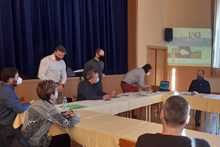 Projednávání projektové dokumentace na střední úsek silnice 43 Voděrady 18. 2. 2021 (1)