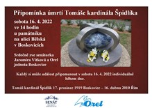 Připomínka úmrtí kardinála Špidlíka 16. 4. 2022