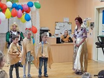 Pasování prvňáčků v Dětské skupině Voděrady 13. 6. 2022 (1)