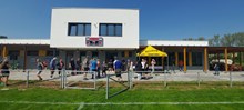 Slavnostní otevření obslužné budovy ve sportovním areálu v Černé Hoře 21. 5. 2023