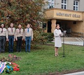 Připomínka vzniku ČSR v Boskovicích 28. 10. 2024 Připomínka vzniku ČSR v Boskovicích 28. 10. 2024