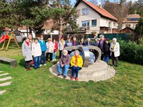 Návštěva z Adamova u památníku Kardinála Špidlíka 5.4.2025 Návštěva z Adamova u památníku Kardinála Špidlíka 5.4.2025