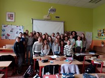 Beseda s žáky na Gymnáziu v Boskovicích Beseda s žáky na Gymnáziu v Boskovicích