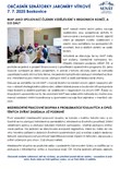 Občasník senátorky Vítkové 7.7.2025 Občasník senátorky Vítkové 7.7.2025