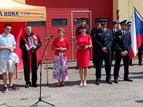 Slavnostní žehnání hasičského auta v Černé Hoře 10.8.2025 Slavnostní žehnání hasičského auta v Černé Hoře 10.8.2025